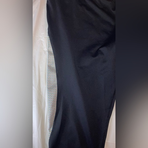 FILA Sport Performance Women’s Athletic Rainbow capris Leggings POCKETS Size XL - Picture 4 of 14